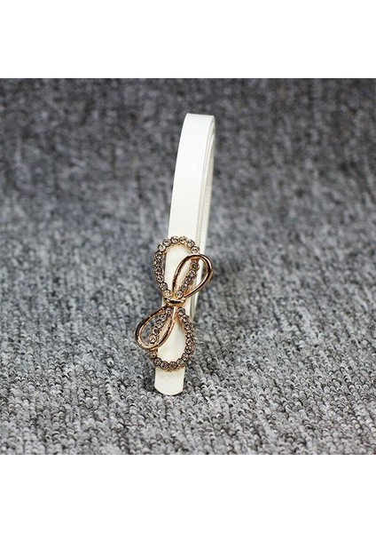 2022 Yüksek Kaliteli Yay Tokası Bayanlar Rugan Elbise Dekoratif Rhinestones Küçük Ince Kemerler Kadınlar Için Lüks Tasarımcı Marka (Yurt Dışından) fırsatları