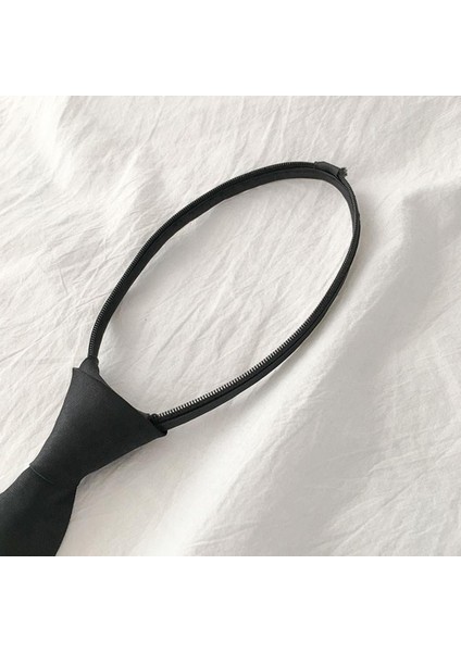 Uni Bağları Retro Ipeksi Dar Boyun Kravat Ince Pürüzsüz Kadın Papyonu Kore Tarzı Basit Zarif Tüm Maç Moda Kravat 2022 (Yurt Dışından) modelleri