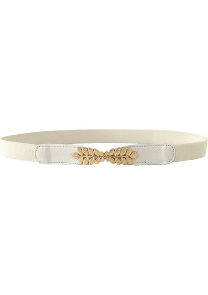 Moda Kadın Pu Siyah Beyaz Bel Bandı Ince Elastik Bel Kemeri Elbise Giyim Aksesuarları Cinturon Mujer Sıcak Satış (Yurt Dışından) fiyatları