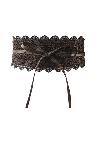 2021 Yeni Siyah Beyaz Geniş Korse Içi Boş Çiçek Kemer Kadın Öz Kravat Kemer Kemerleri Kadınlar Için Düğün Elbisesi Bel Bandı (Yurt Dışından) indirimleri