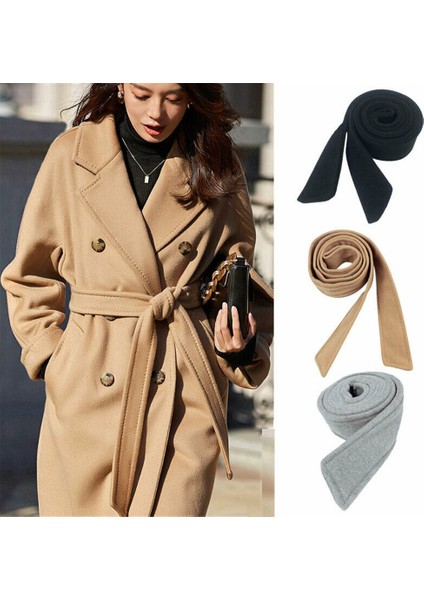 Mannen Vrouwen Vintage Klassieke Jas Overjas Tailleband Suni Yün Jas Riem Yün Kuşak (Yurt Dışından) indirimleri