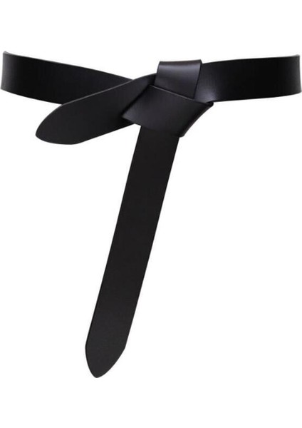 Sığır Derisi Düğüm Kemerler Elbise Kazak Bel Kemeri Kahverengi Kadın Moda Sıcak Yeni Gerçek Deri Kemerler Kadınlar Uzun Katı Kayış Hediye (Yurt Dışından)