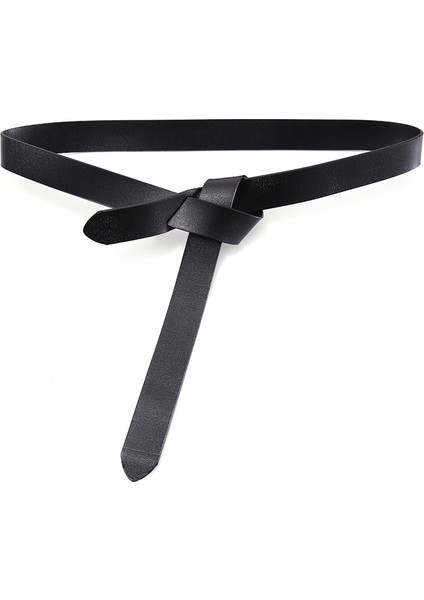 Sığır Derisi Düğüm Kemerler Elbise Kazak Bel Kemeri Kahverengi Kadın Moda Sıcak Yeni Gerçek Deri Kemerler Kadınlar Uzun Katı Kayış Hediye (Yurt Dışından) fırsatları