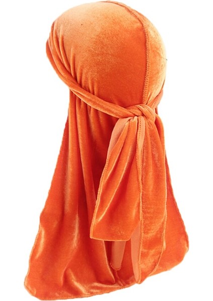 Düz Renk Kadife Bandana Şapka Uzun Kuyruk Headwrap Uni Kadife Durag Durag Erkek Kadın Nefes Bandana Şapka Kemo Kap (Yurt Dışından) indirimleri