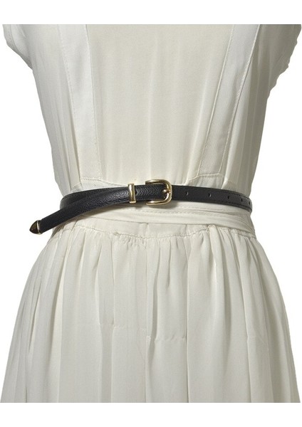 Yeni Retro Altın Pim Tokalı Kemer Kadın Moda Pu Ince Kemerler Kadın Kot Elbise Kemer Marka Tasarım 2021 (Yurt Dışından) fırsatları