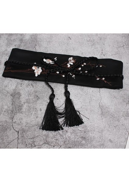 Çin Retro Işlemeli Elbise Kemer Kadın Kimono Kemer Elastik Bel Kuşak Geniş Kemer Yukata Elbise Haori Erkekler Obi (Yurt Dışından) fiyatları