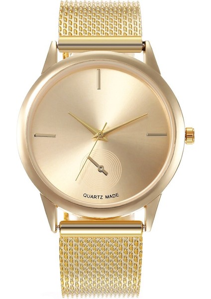 Kadın Saati Kore Tarzı Zarif Yaratıcı Plastik Örgü Kayış Kuvars Izle Kadın Saati Relojes Para Mujer (Yurt Dışından) indirimleri