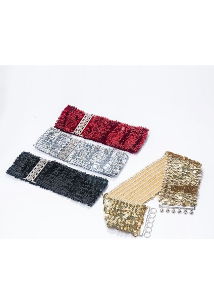 Mode Pullu Elastische Vrouwen Riem Metalen Gesp Brede Riem Effen Kleur Glanzend Casual Tailleband Korse Bandı Jurk Dekor (Yurt Dışından) modelleri