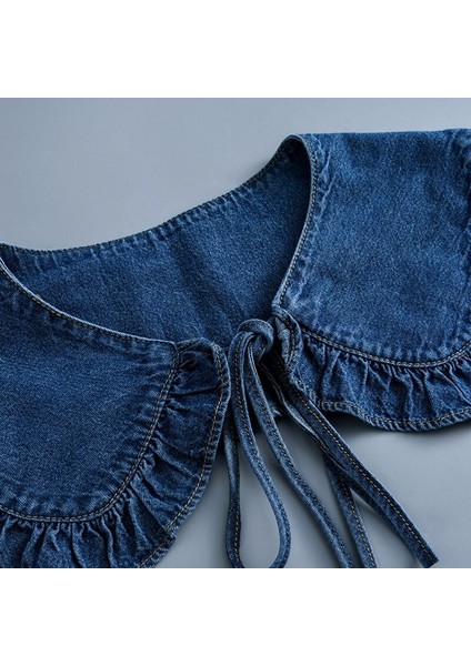 Ayrılabilir Retro Omuz Wrap Yanlış Yaka Fırfır Panço Capelet Kadınlar Kız Için Dropship (Yurt Dışından) fırsatları