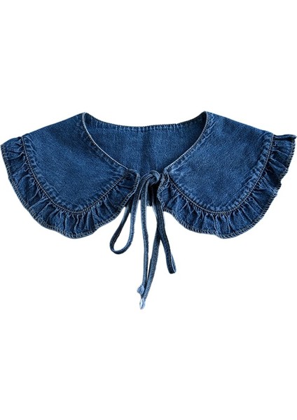 Ayrılabilir Retro Omuz Wrap Yanlış Yaka Fırfır Panço Capelet Kadınlar Kız Için Dropship (Yurt Dışından) indirimleri