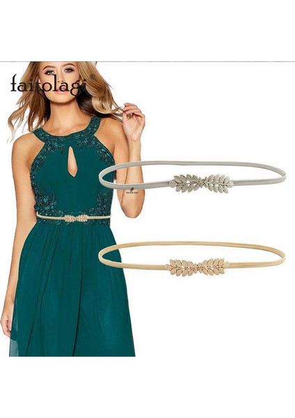 Altın Gümüş Elastik Kemer Kadınlar Için Çiçek Yaprak Bayanlar Bel Kemerleri Elbiseler Için Streç Sıska Metal Kadın Kemer Elastische Riem (Yurt Dışından) modelleri