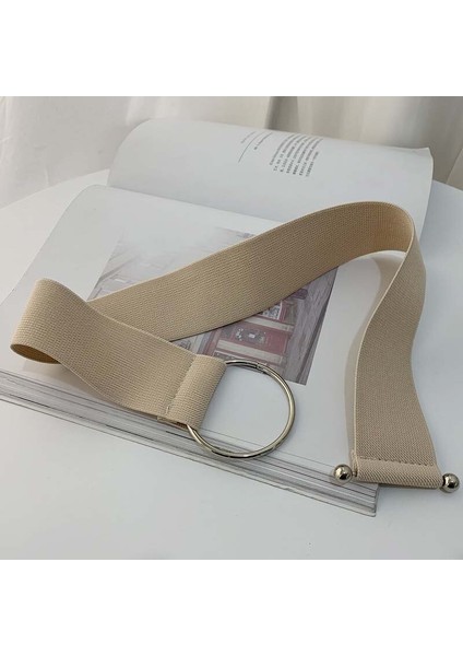 Kadınlar Için Kemerler Elastik Bayanlar Bant Yuvarlak Toka Dekorasyon Basit Bel Ceket Basit Kazak Moda Elbise Kemer (Yurt Dışından) modelleri