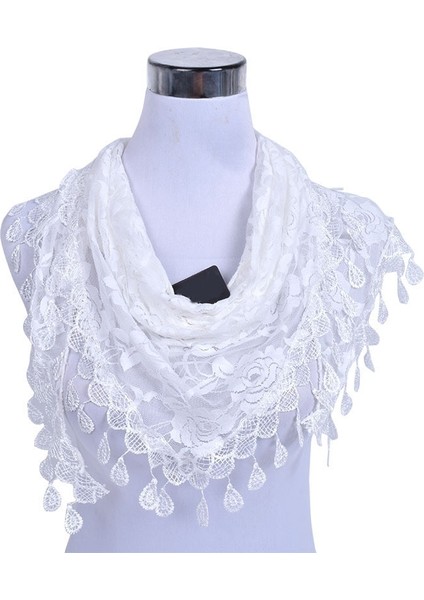 Lüks Marka Tasarım Yaz Bayan Dantel Eşarp Esnek Kadın Üçgen Bandaj Çiçek Eşarplar Şal Evlilik Hediyesi Eşarp L5A15822 (Yurt Dışından) indirimleri