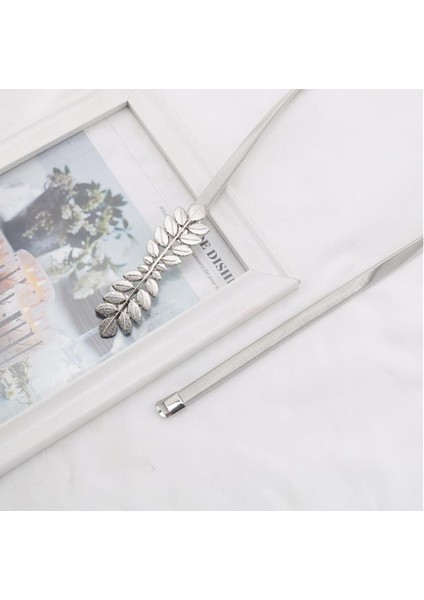 Sıcak Kek Gibi Satmak Kadınlar Için Metal Yaprak Zincir Elastik Kemerler Gümüş Bel Zincir Elbise Dekore Kadın Kemerleri Çeşitli Stiller (Yurt Dışından) fırsatları