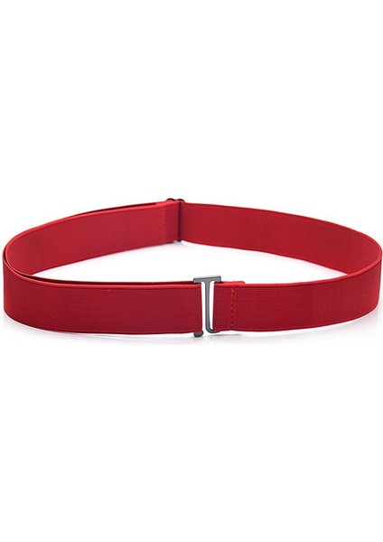 No Show Kadın Esnek Kemer Görünmez Elastik Web Kayışı Kemer Kot Pantolon Için Düz Toka ile Ince Elastik Bant Streç Kemer Sıcak (Yurt Dışından) indirimleri