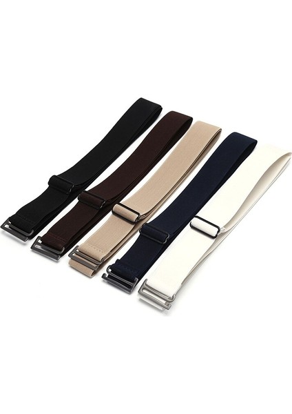 1 Adet Rahat Elastik Kemer Kadın Erkek Için Görünmez Kemer Tokası Plastik Ayarlanabilir No Show Web Kemer Kot Pantolon Için (Yurt Dışından) fırsatları