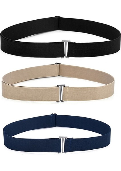 1 Adet Rahat Elastik Kemer Kadın Erkek Için Görünmez Kemer Tokası Plastik Ayarlanabilir No Show Web Kemer Kot Pantolon Için (Yurt Dışından) indirimleri