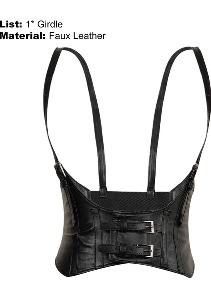 Green Home Kadın Korse Göğüs Altı Çift Tokalı Korse Üst (Yurt Dışından) modelleri