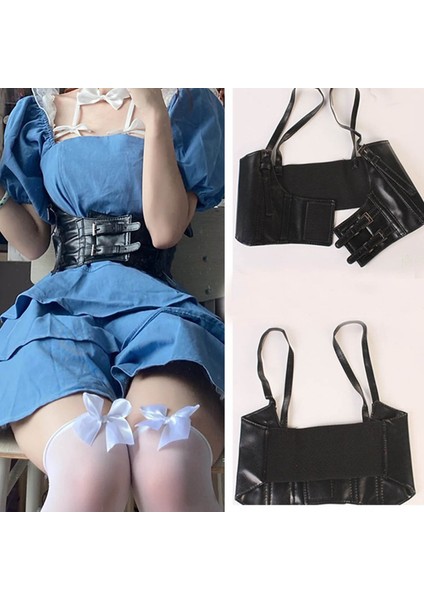 Green Home Kadın Korse Göğüs Altı Çift Tokalı Korse Üst (Yurt Dışından) indirimleri