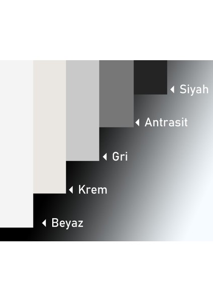 Antrasit Gri Blackout (Karartma, Aluminyum Aksam) Stor Perde