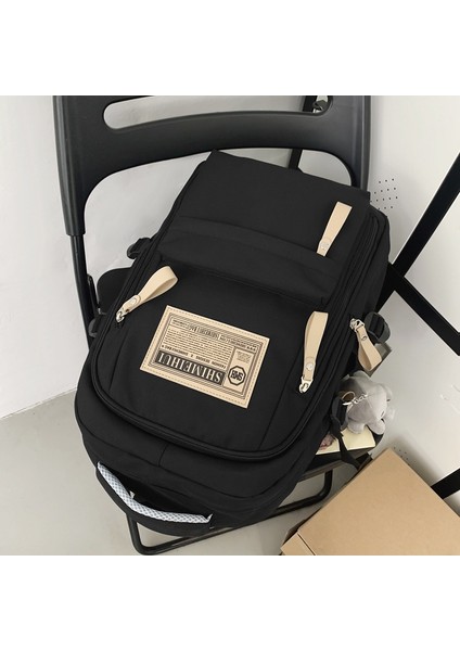 Ilkbahar Yaz Ortaokul Seyahat Kırmızı Bilgisayar Sırt Çantası Rahat Çift Omuz Büyük Kapasiteli Sırt Çantası (Yurt Dışından) modelleri