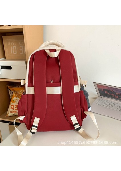 Kırmızı Eğlence Büyük Kapasiteli Ortaokul ve Lise Öğrencileri Sırt Çantası (Yurt Dışından) fiyatları