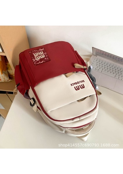 Kırmızı Eğlence Büyük Kapasiteli Ortaokul ve Lise Öğrencileri Sırt Çantası (Yurt Dışından) indirimleri