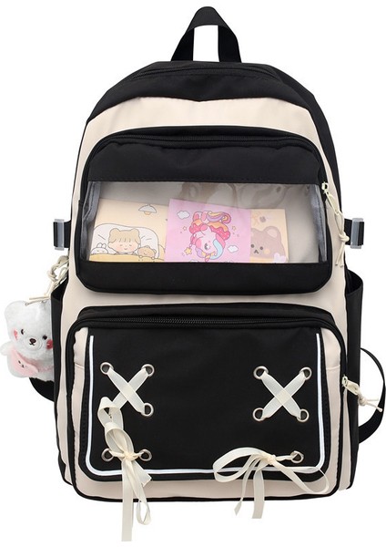 Lise Öğrencisi Fiyonklu Sırt Çantası (Yurt Dışından)