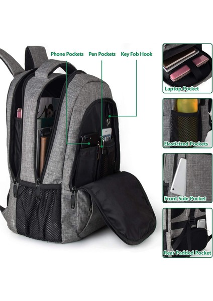 Large Capacity High School Student Backpack (Yurt Dışından) fiyatları