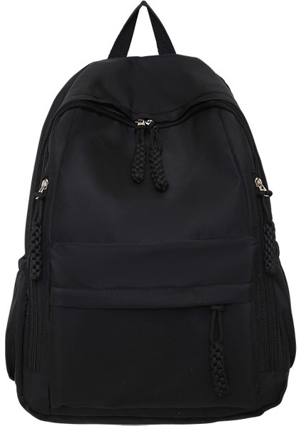 Üniversite Lise Öğrencileri Hafif Büyük Kapasiteli Kontrast Sırt Çantası Erkek ve Kız (Yurt Dışından)