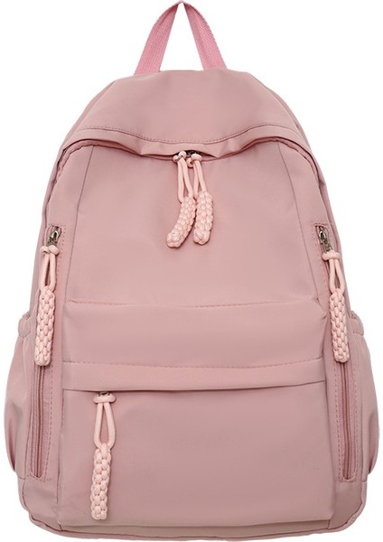 Üniversite Lise Öğrencileri Hafif Büyük Kapasiteli Kontrast Sırt Çantası Erkek ve Kız (Yurt Dışından)