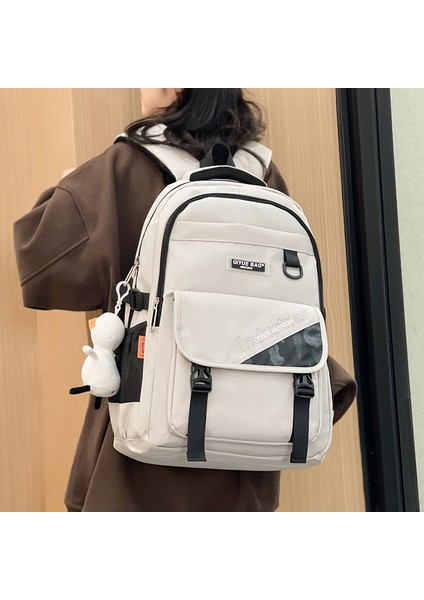 Büyük Kapasiteli Moda Trendi Su Geçirmez Lise Öğrencileri Üniversite Öğrencisi Okul Çantası (Yurt Dışından) fiyatları