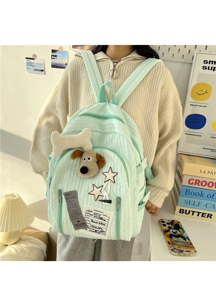 Lise Öğrencisi ve Üniversite Öğrencisi Köpek Yavrusu Pilili Nefes Alabilen Hafif Sırt Çantası (Yurt Dışından) fiyatları