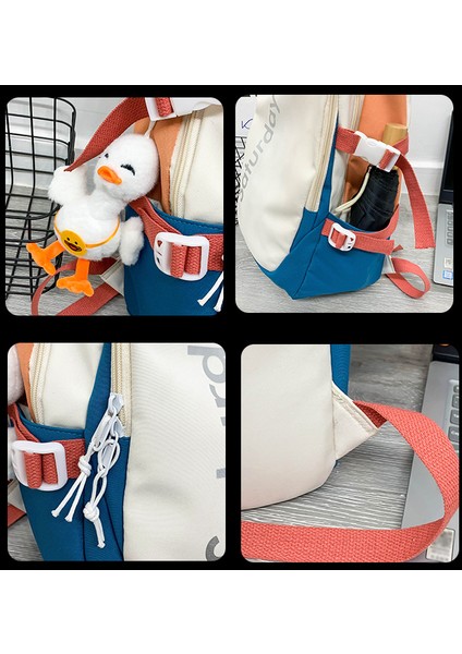 Renk Engelleme Sırt Çantası, Kolye Uçlu Üniversite Öğrencisi Çift Sırt Çantası (Yurt Dışından) fırsatları