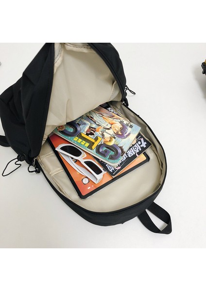 Lise Öğrencileri Için Nefes Alabilen, Su Geçirmez, Büyük Kapasiteli Naylon Okul Çantası (Yurt Dışından) fiyatları