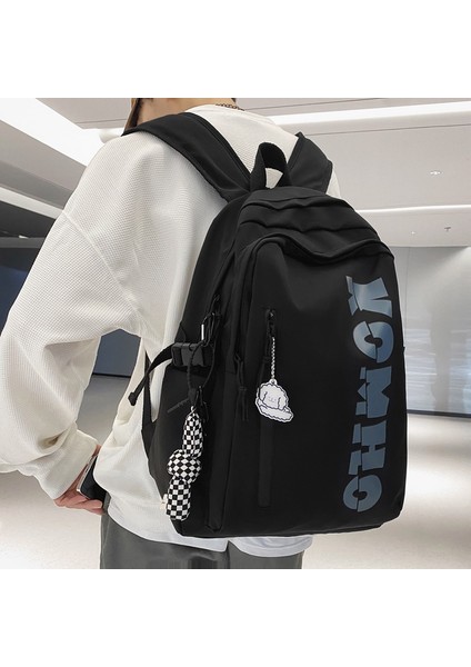 Lise Öğrencileri Için Nefes Alabilen, Su Geçirmez, Büyük Kapasiteli Naylon Okul Çantası (Yurt Dışından) fiyatları