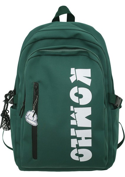 Lise Öğrencileri Için Nefes Alabilen, Su Geçirmez, Büyük Kapasiteli Naylon Okul Çantası (Yurt Dışından)