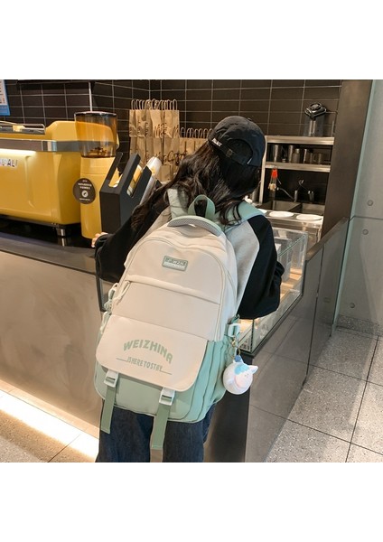 Üniversite Öğrencileri, Lise Öğrencileri, Kampüs Basit Büyük Kapasiteli Naylon Nefes Alabilen Okul Çantası (Yurt Dışından) fiyatları