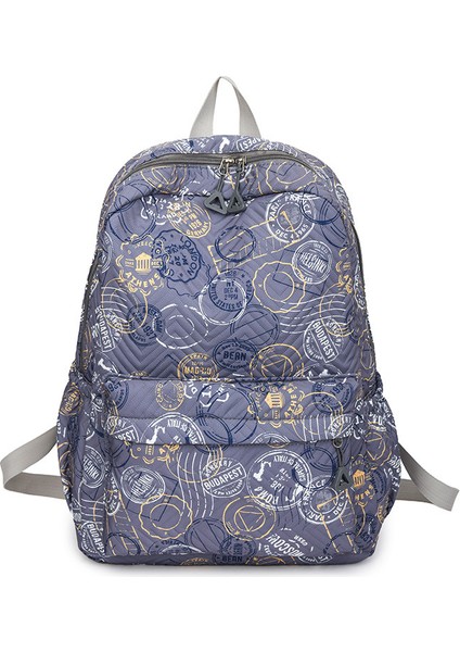 Üniversite Öğrencileri ve Lise Öğrencileri Için Dayanıklı Büyük Kapasiteli Oxford Kabartmalı Sırt Çantası (Yurt Dışından)