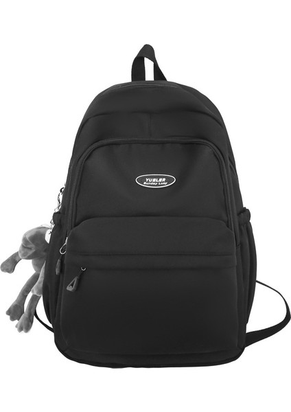 Lise Öğrencileri ve Üniversite Öğrencileri Için Su Geçirmez, Nefes Alabilen, Aşınmaya Dayanıklı ve Yüksüz Naylon Sırt Çantası (Yurt Dışından)