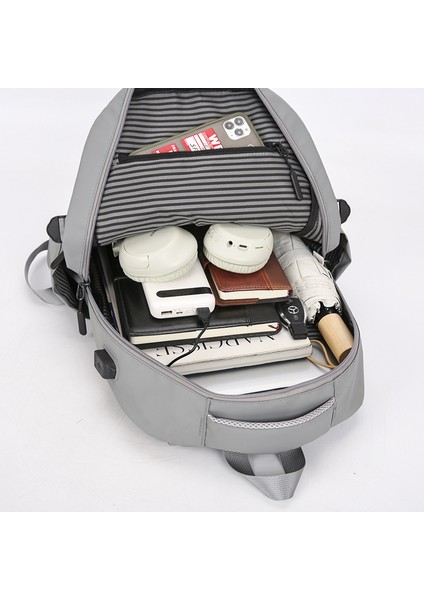 Lise Öğrencileri, Üniversite Öğrencileri, Düz Renk Seyahat Nefes Alabilen Okul Çantası (Yurt Dışından) modelleri