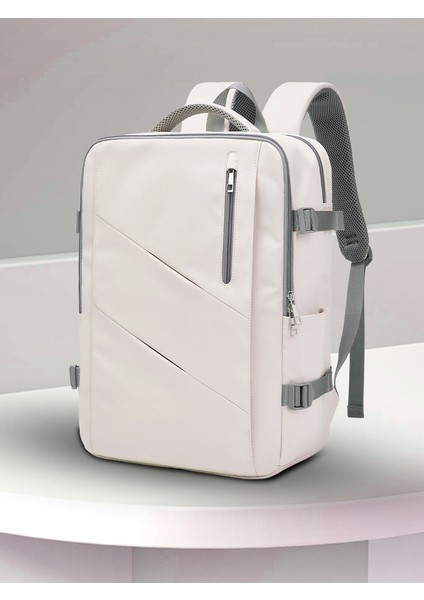 Lise Öğrencileri ve Üniversite Öğrencileri Için Su Geçirmez ve Nefes Alabilen Büyük Kapasiteli Düz Renk Okul Çantası (Yurt Dışından) fiyatları