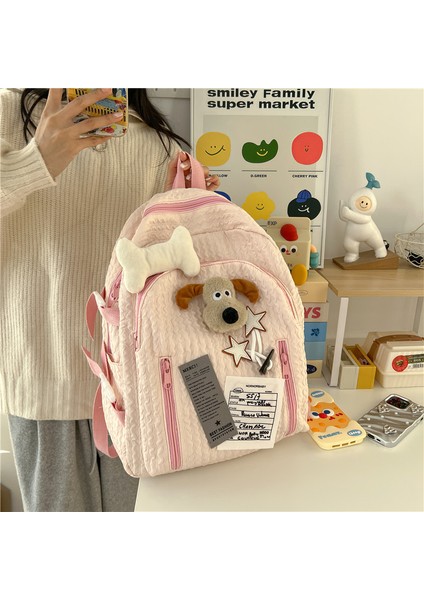 Mori Kadın Üniversite Öğrencisi Lise Öğrencisi Ultra Hafif Okul Çantası Sırt Çantası (Yurt Dışından) fiyatları