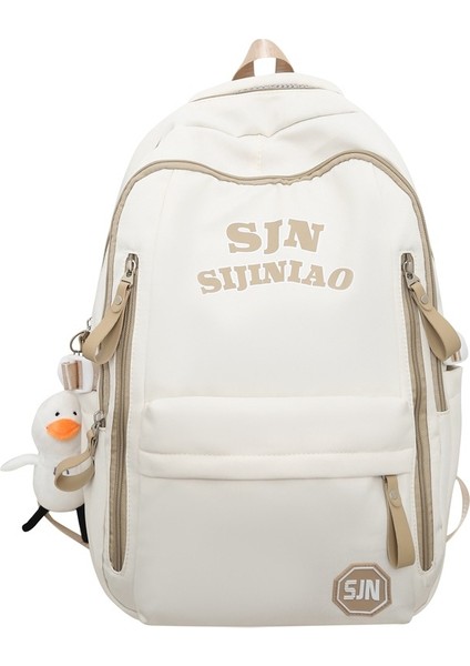 Large Capacity Double Shoulder American Retro Travel Computer Backpack (Yurt Dışından)