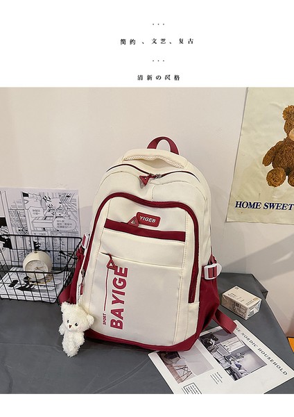 Ortaokul Öğrencileri Için Büyük Kapasiteli Sırt Çantası (Yurt Dışından)