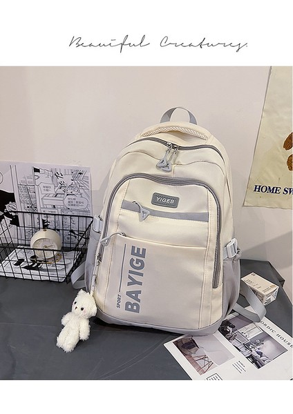 Ortaokul Öğrencileri Için Büyük Kapasiteli Sırt Çantası (Yurt Dışından)