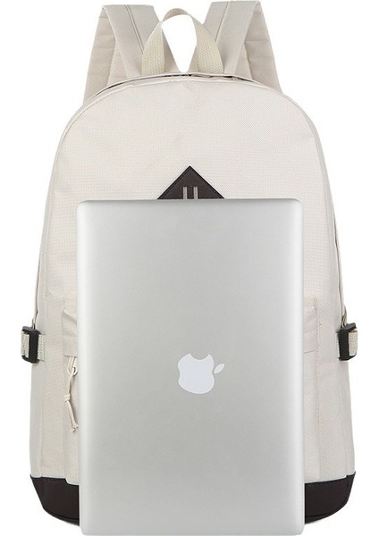 Üniversite Öğrencisi Lise Öğrencisi Düz Renk Hafif Açık Oxford Su Geçirmez Sırt Çantası (Yurt Dışından) indirimleri