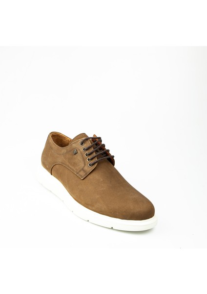 1008 Taba Nubuk Deri Eva Taban Erkek Günlük Ayakkabı