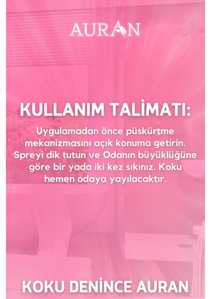 Bebek Pudrası Parfümlü Oda ve Çamaşır Spreyi Ortam ve Kumaş Kokusu Baby Powder Room Spray 500ml