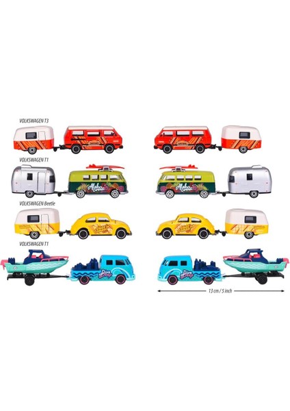 Römorklu Volkswagen The Originals Model Arabalar - Volkswagen T3 212055007 modelleri
